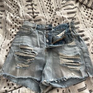 PacSun Distressed Denim Shorts